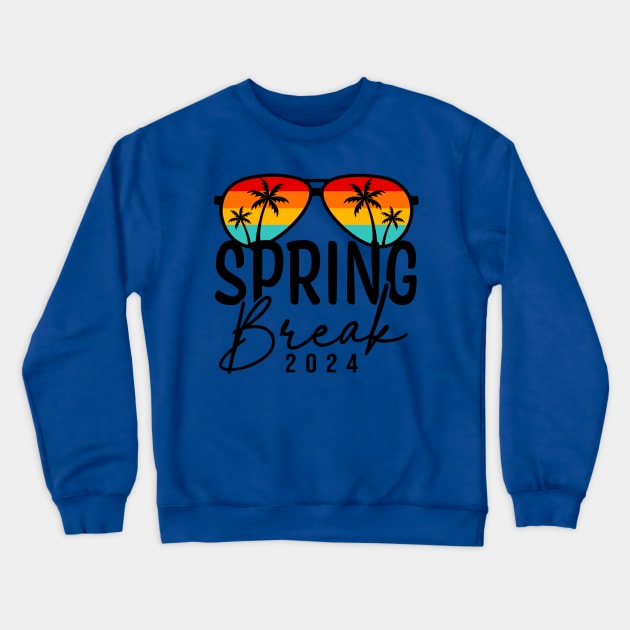 spring break 2024 Crewneck Sweatshirt by Red Bayou
